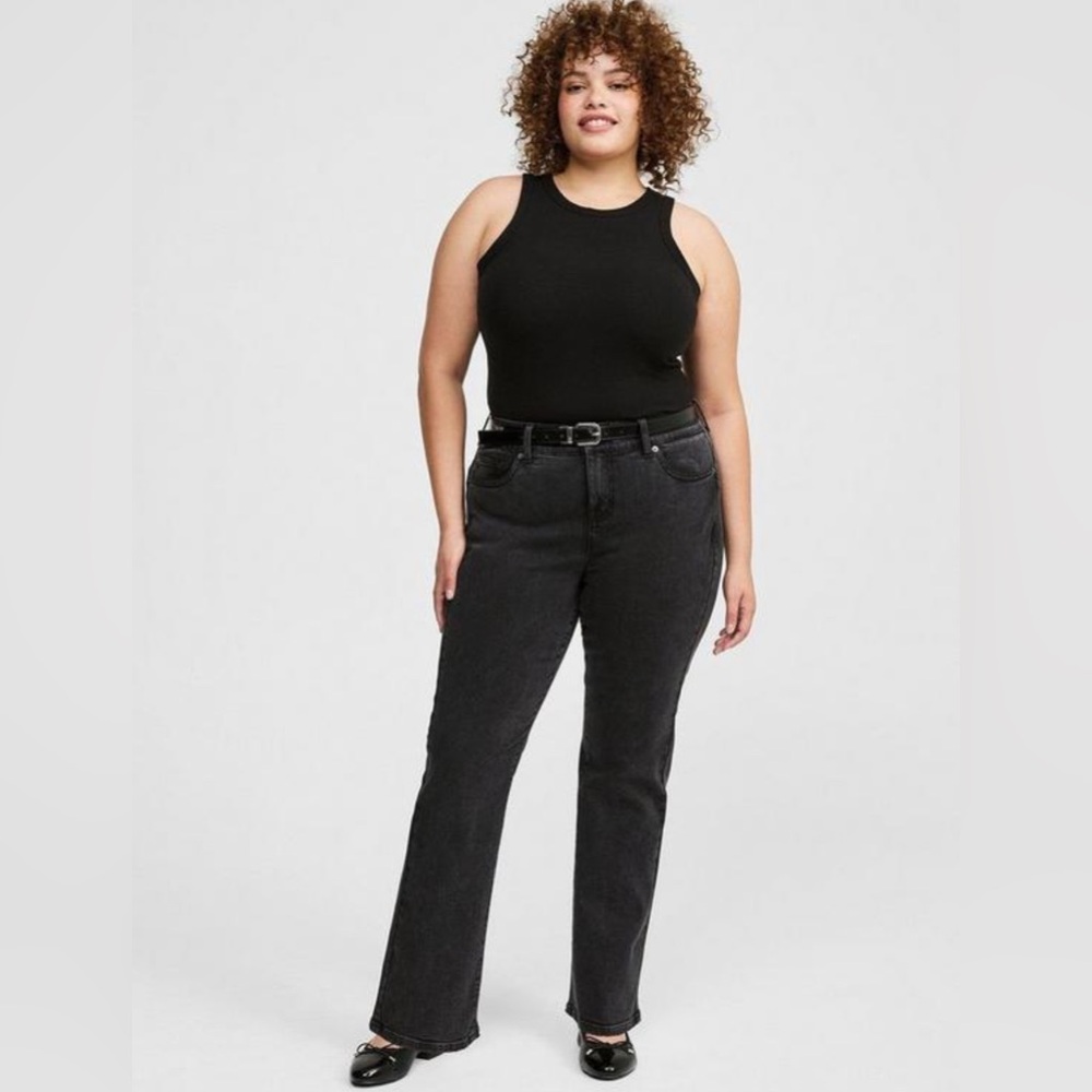 Torrid Bombshell High Rise Straight Jean TALL